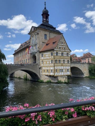 Althes Rathaus, Bamberg, Alemanha, Agarre o Mundo