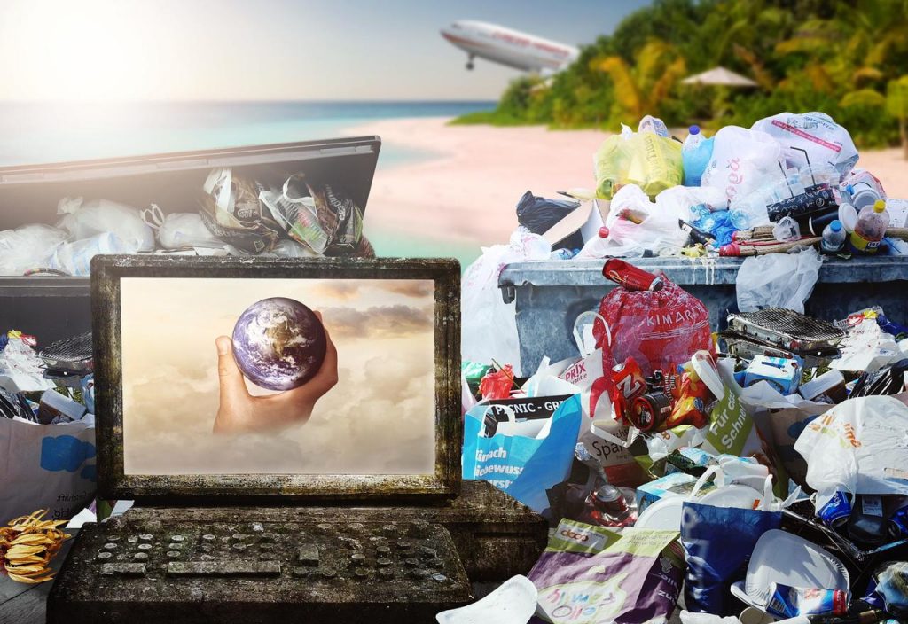 Lixo na praia, Rio Quente Resorts Agarre o Mundo