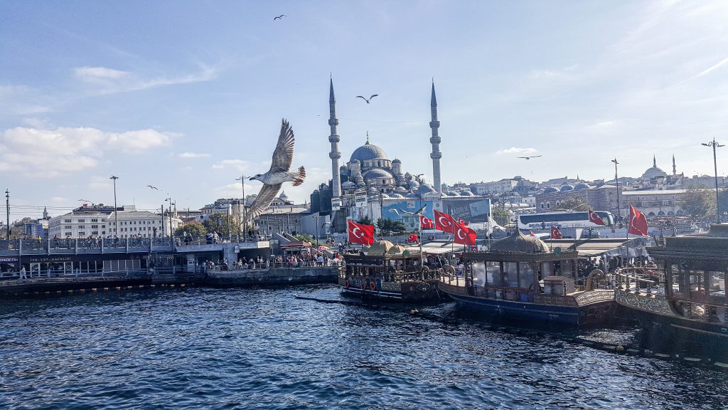 Istambul, com a Mesquita ao fundo, Agarre o Mundo