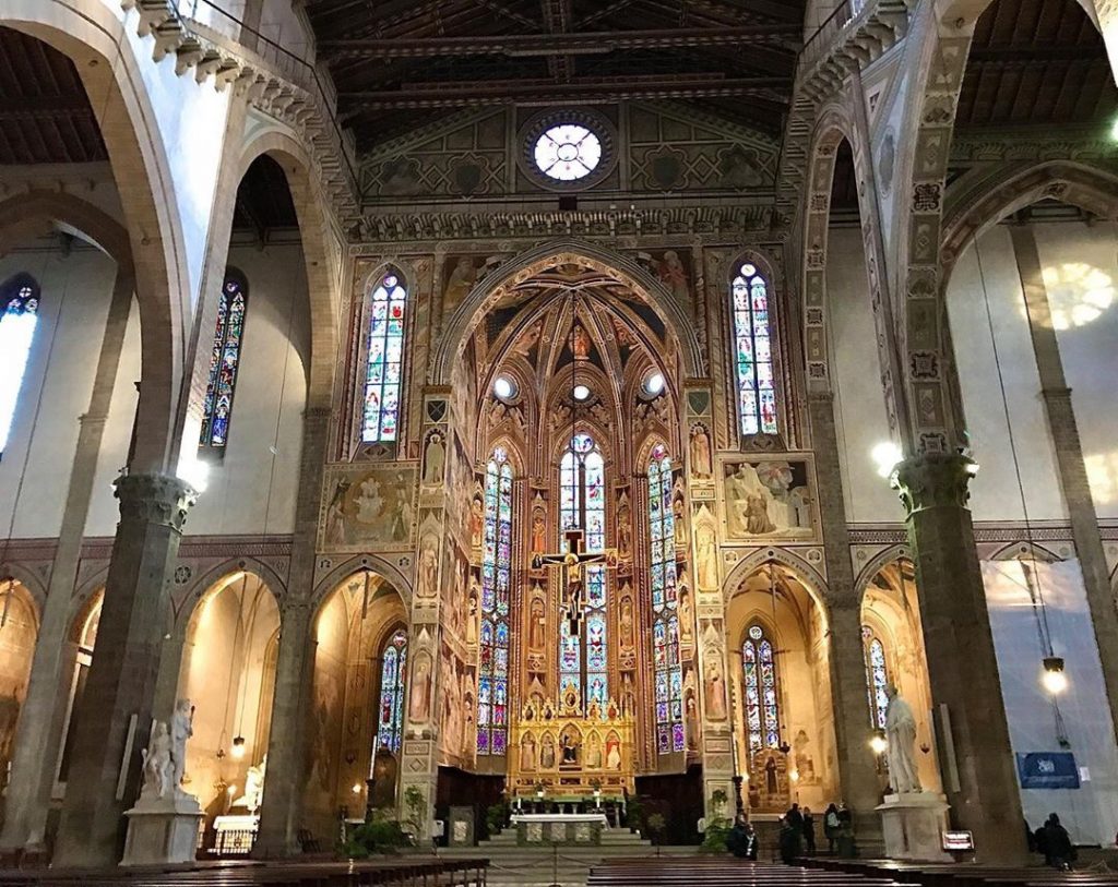 Basílica de Santa Cruz, Florença, Agarre o Mundo