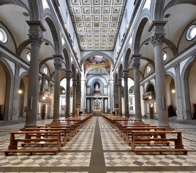 Basílica de Santa Cruz, Florença, Agarre o Mundo