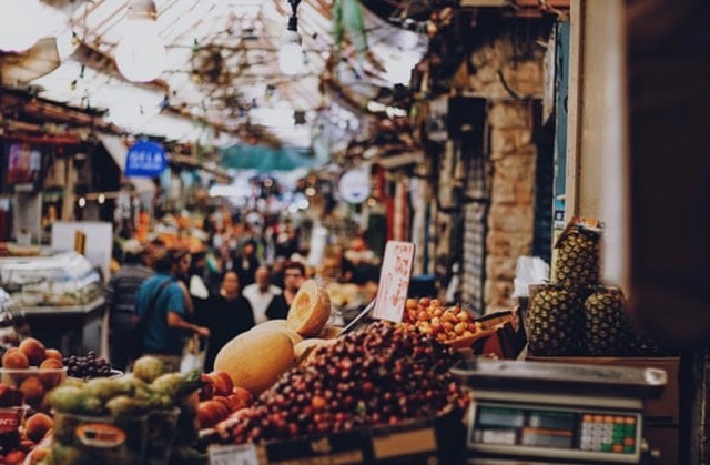 Mercado Mahane Yehuda, Israel, Agarre o Mundo