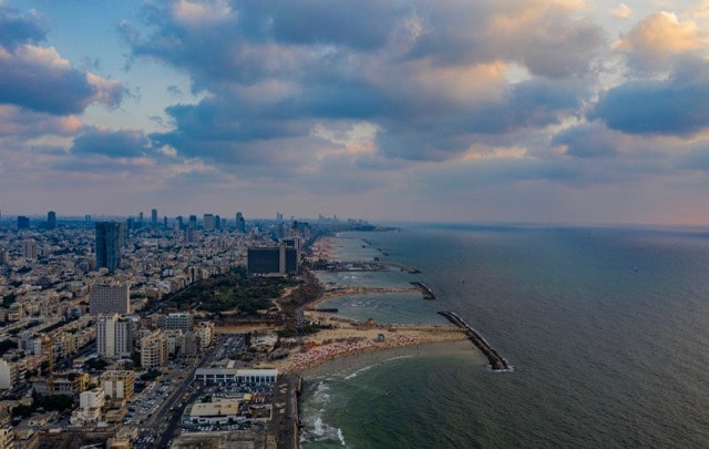 Tel Aviv, Israel, Agarre o Mundo