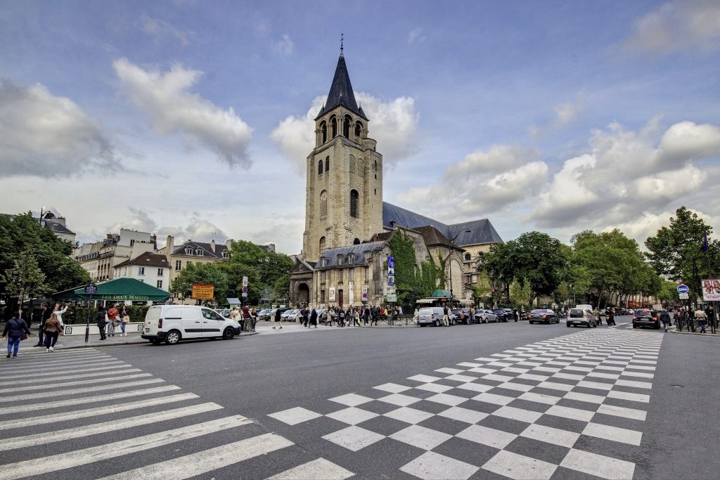 Saint-Germain-des-Prés, Paris, Agarre o Mundo