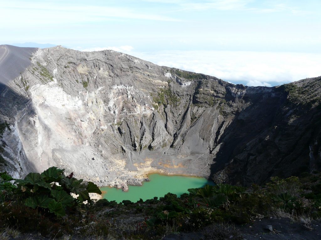 Vulcão Irazu, Costa Rica,  Agarre o Mundo