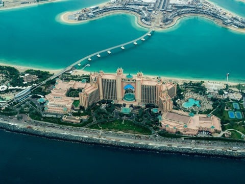 Resort de luxo em Dubai, Agarre o Mundo