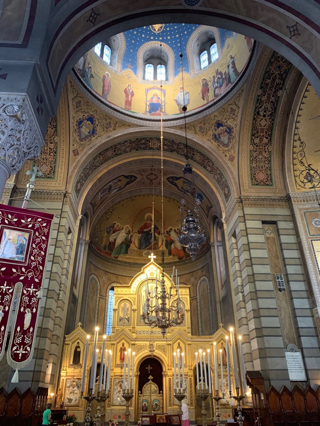 Chiesa San Spiridione,  Trieste, Agarre o Mundo