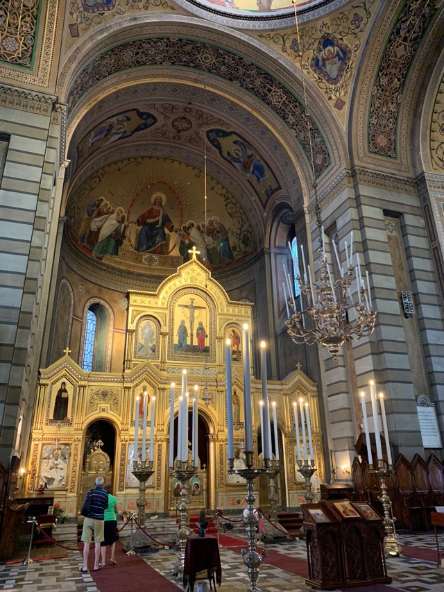 Chiesa San Spiridione,  Trieste, Agarre o Mundo