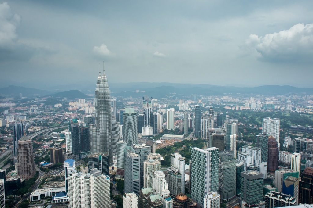 Kuala Lumpur, Malásia, Agarre o Mundo