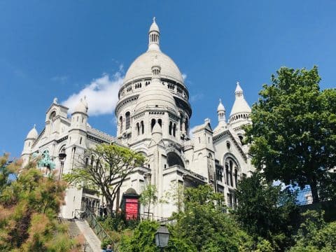 Lateral da Sacré Coeur, Paris, Agarre o Mundo