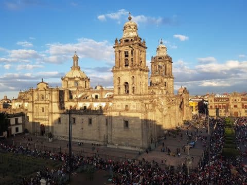 Catedral de Zocalo, Cidade do México, Agarre o Mundo