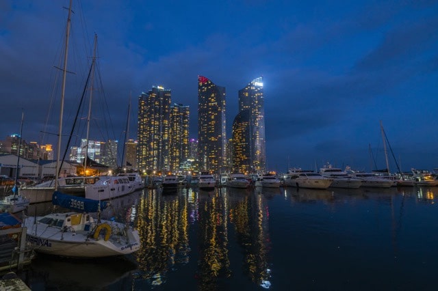 Agarre o Mundo, Praia de Heaundae, Busan