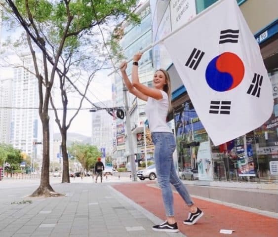 Agarre o Mundo, Andrea, Busan, Korea