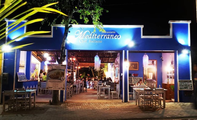 Restaurante Mediterrâneo, Itacaré, Agarre o Mundo