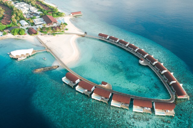 Hotel nas Maldivas, Agarre o Mundo