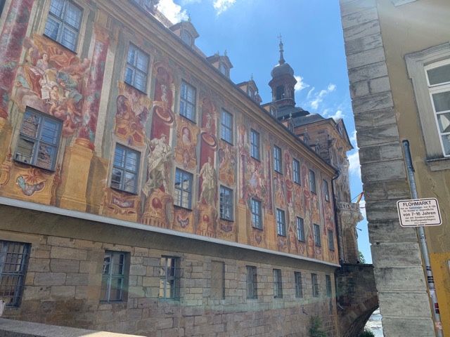 Prefeitura antiga de Bamberg, Alemanha, Agarre o Mundo
