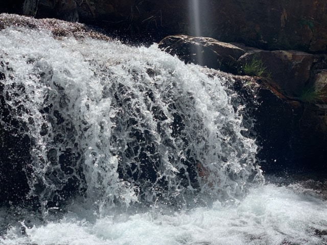 Cachoeira no Complexo do Canjica