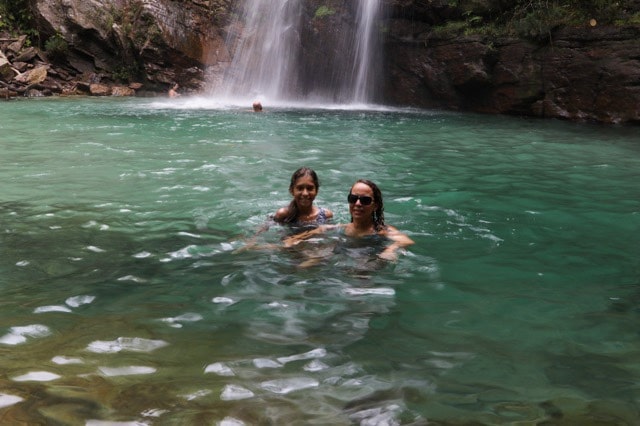 Cachoeira Santa Bárbara- Chapada dos Veadeiros 