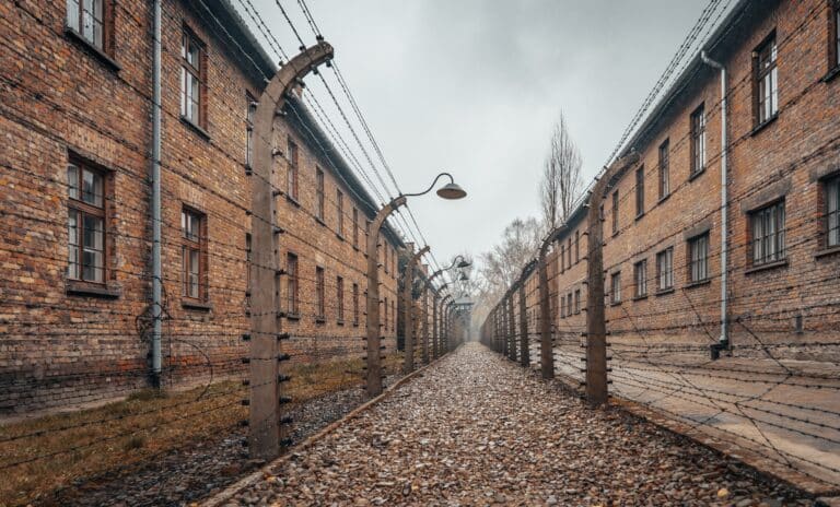 Campo de concentração de Auschwitz na Polônia
