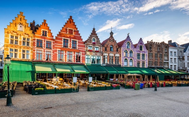 Grote Markt - Praça do mercado Bruges