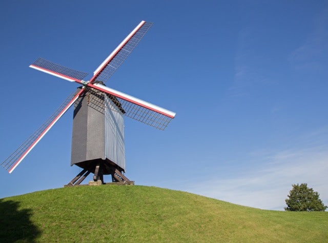 Moinho Sint-Janshuismolen Bruges